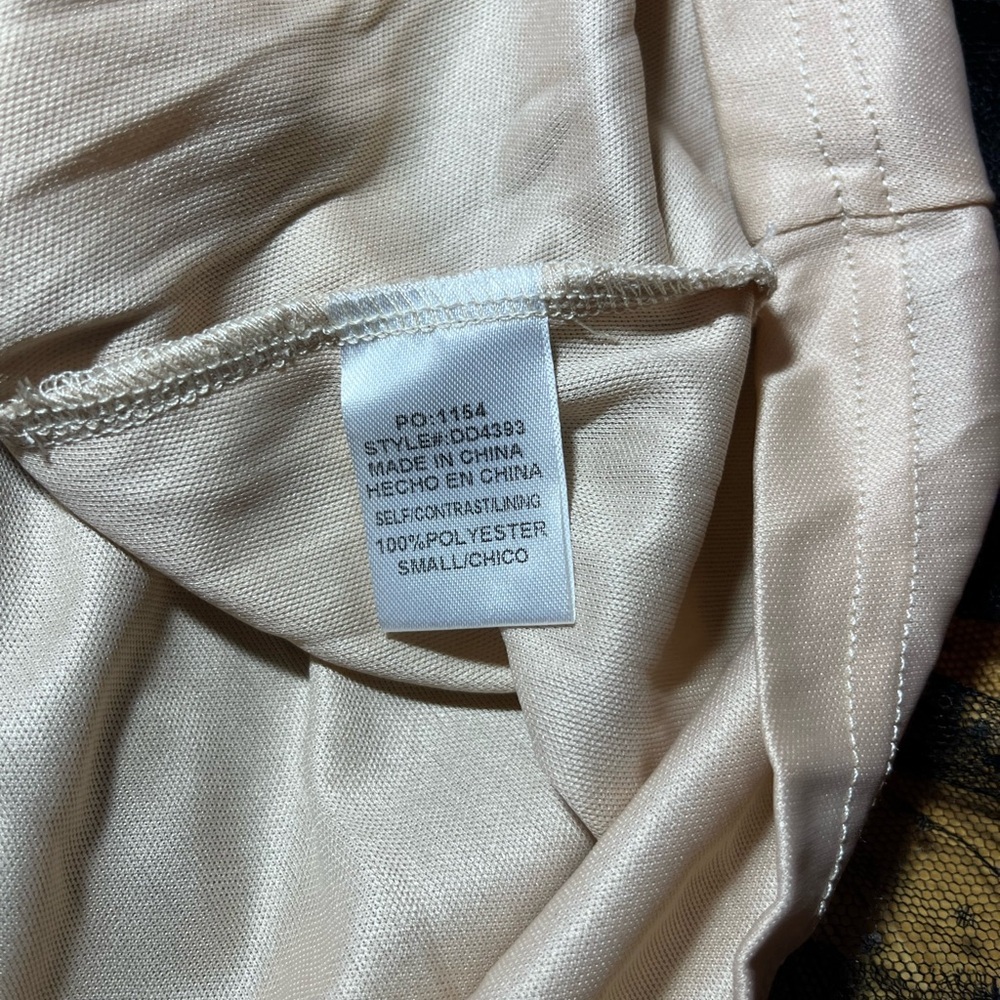 Dress Day Black And Nude Mid Dress Size Small Fairy, Goth, Formal, Prom NWT - Picture 9 of 11